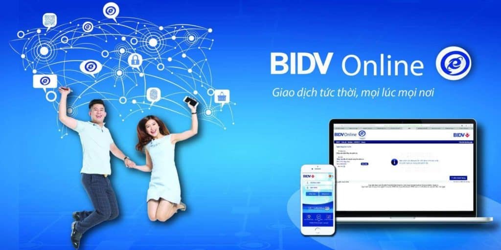 BIDV Online là dịch vụ ngân hàng điện tử của BIDV