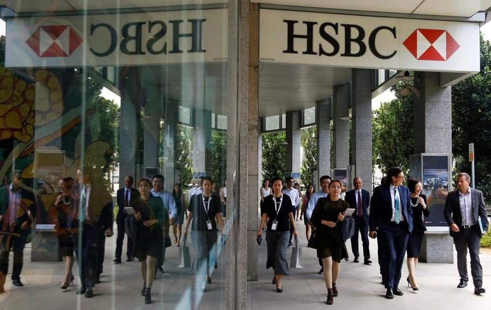 Tập đoàn HSBC ở Anh đứng thứ 5 trên toàn thế giới