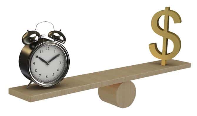 Thời gian vay tiền tương ứng với số tiền vay