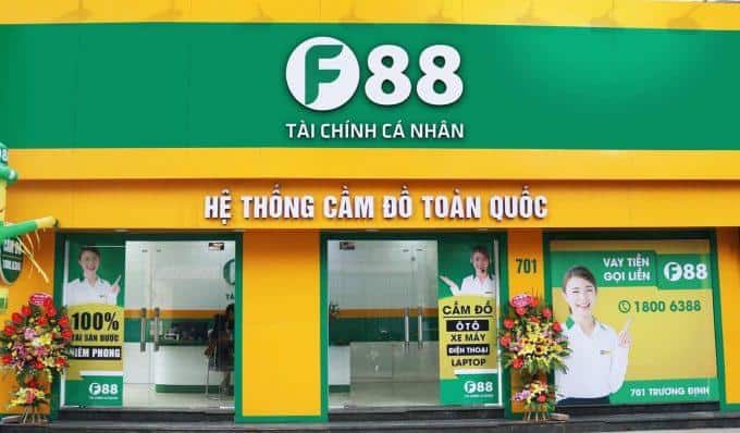 F88 là đơn vị cho vay online, cầm đồ trực tuyến với lãi suất hấp dẫn, giải ngân nhanh