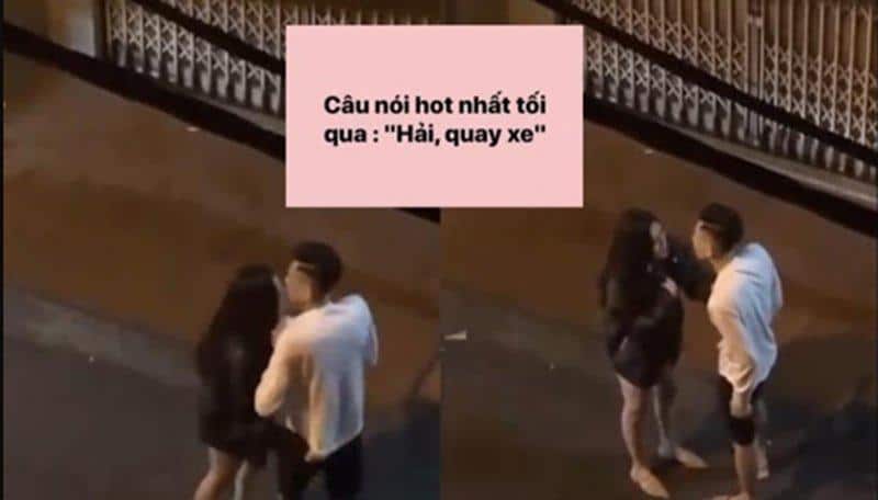 Hải quay xe xuất phát từ một clip trên mạng xã hội